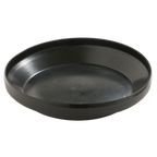 Thumbnail image #1 for Dinex Heritage DX108703 Pellet Underliner, 9-1/2" Diameter x 1-7/8"H, Onyx, Single-Wall, Holds Wax Base