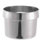 Thumbnail image #1 for Server Products 84131 Round Stainless Steel Bain-Marie Inset, 11 qt., 11-1/8" Diameter x 8-1/4" High