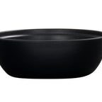 Thumbnail image #1 for Cal-Mil Cove 26144-9-13 Melamine Bowl, 72 oz, Round, Matte Black, 9" x 9" x 3"H Case of 6