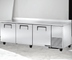 Thumbnail image #5 for True TWT-93-HC 93-Inch Deep Worktop Refrigerator with Rear Splash, 3-Section Solid Door, Stainless Steel, R290