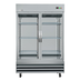 Thumbnail image #5 for KoolMore Two-Section Reach-In Glass Door Freezer, 47 Cu. Ft., Bottom-Mount Self-Contained, Stainless Steel