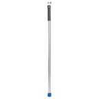 Thumbnail image #1 for AllPoints Foodservice Parts & Supplies 1591112 36" Blue Aluminum Threaded Interchangeable Broom/Mop Handle