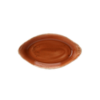 Thumbnail image #1 for Steelite Performance, Craft Terracotta 11330320 Oval Earred Gratin Dish, 27.5 oz, Terracotta Ceramic, 12 x 6.5 x 2.5 in 1 Dozen