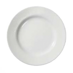 Thumbnail image #1 for Vertex China Rubicon Twilight RB-7-TL 7" Round Embossed Magnesium-Reinforced China Plate Case of 3 Dozen