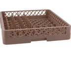 Thumbnail image #1 for AllPoints Foodservice Parts & Supplies Traex 1331332 Dishwasher Combination Rack, Half Open, Plastic, Beige