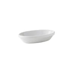 Thumbnail image #1 for Tuxton China Pacifica FPK-0803 Porcelain Oval Baker, 8 oz, 6-1/2 x 4-3/8 x 1-3/8 in 1 Dozen