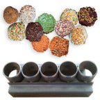 Thumbnail image #1 for Belshaw AMD-0080 Yeast-Raised Donut Cutter, Ball or Donut Hole, 5-Cut, 1-1/4 in (32 mm) Diameter