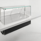 Thumbnail image #1 for Oscartek Gem GEM DI-H1700 Drop-In Hot Food Display Case with Flange, 67-Inch Dry Hot Plate, Tempered Glass, LED Lighting