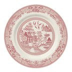 Thumbnail image #1 for Steelite International HL Ivory HL20463893 Round China Rolled-Edge Plate, 8-1/4", Willow Rose Case of 3 Dozen