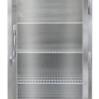 Thumbnail image #1 for Continental Refrigerator Designer Line D1RXNSAPT-GD-SD Pass-Thru Reach-In Refrigerator, 36-1/4" Wide, Glass Front/Solid Rear, Self-Contained
