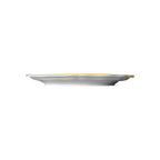 Thumbnail image #2 for Steelite International 62561FP818 Porcelain Oval Platter, 9 x 6.75 x 0.875 in Case of 2 Dozen