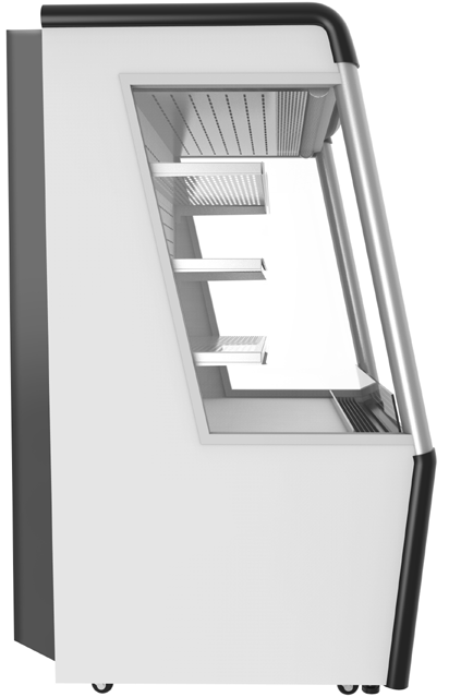 Product image #7 for KoolMore 36-Inch Open Air Grab-and-Go Refrigerated Merchandiser, 11.3 Cu. Ft., Self-Contained
