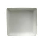 Thumbnail image #1 for 1880 Hospitality Fusion by Oneida® R4020000143S Porcelain Square Plate, 9-1/2", Medium Rim, Flared Edge 1 Dozen