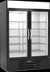 Thumbnail image #5 for Beverage-Air MarketMax 52-Inch Two-Section Reach-In Glass Door Refrigerated Merchandiser, Black, with Electronic Smart Lock