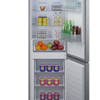 Thumbnail image #2 for Summit Commercial FFBF124SS Commercial Refrigerator-Freezer, 24" W, 11.7 cu. ft., Bottom-Mount, Stainless Steel, 1 Full/1 Half Solid Door