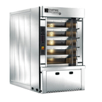 Thumbnail image #1 for Empire Bakery Equipment LFM-5-80X100MSR 5-Deck Compact Gas/Propane/Oil-Fired Deck Bread Oven, Stainless Steel, Without Legs