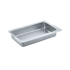 Thumbnail image #1 for Steelite International WNK, Buffet 5370S544 Rectangular 18/10 Stainless Steel Chafer Water Pan, 8.5 qt, 23 x 14.625 x 4 in