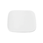 Thumbnail image #1 for Korin Inc Fusion PLY-A001-38-02 Square Porcelain Coupe Plate, 5-1/4"