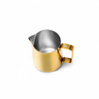 Thumbnail image #2 for Espresso Parts Barista Basics EPPITCHER12-GOLD 12 oz Gold 18/8 Stainless Steel Frothing Pitcher with Reinforced Handle