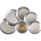 Thumbnail image #1 for Alegacy Foodservice Products Eagleware A13 13-Inch Round Aluminum Pizza Tray with Rolled Edge and Sloped Rim Case of 12