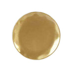Thumbnail image #1 for Thunder Group Pearl RF1006G Melamine Salad Plate, 8-1/8" Round, Scalloped Edge, Gold Case of 48