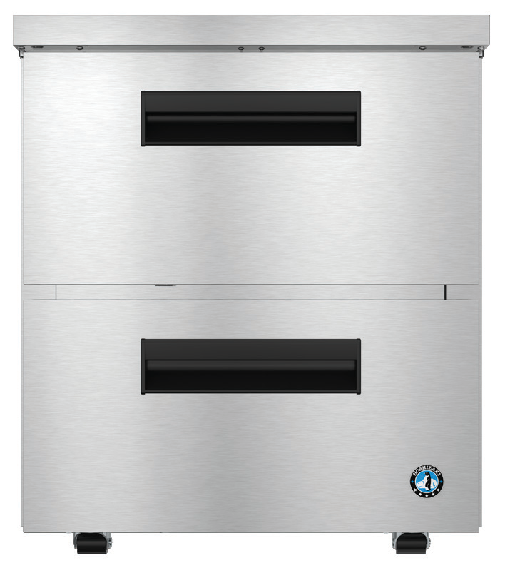 Product image #6 for Hoshizaki Steelheart 27-Inch One-Section Low Profile Undercounter Refrigerator with Two Drawers
