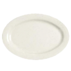 Thumbnail image #1 for G.E.T. GET OP-115-IR . . Oval Melamine Platter, 11-1/2 x 8 in, Beige Dozen Case of 2 Dozen