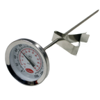 Thumbnail image #1 for Cooper-Atkins 2238-06-3 Recalibratable Pocket Dial Thermometer, 2" Dial, 8" Stem, Vessel Clip, 0–220°F Case of 6