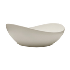 Thumbnail image #1 for G.E.T. Osslo B-352-AW Round Melamine Bowl, 11 qt, 18" Diameter, 3-9/10"H, American White Case of 3