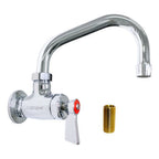 Thumbnail image #1 for Fisher 37110 Wall-Mount Faucet, Single Inlet, 8" Swing Spout, Lever Handle, Ceramic Valves