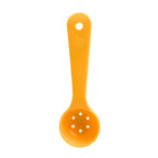 Thumbnail image #1 for Thunder Group PLPSS010PFYW 1 oz. Perforated Serving Spoon, 6-1/2 in. Short Handle, Yellow Case of 72