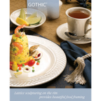 Thumbnail image #2 for Steelite International Homer, Gothic HL3547000 Round China Fruit / Monkey Dish, 2 oz, 5" x 1.25"H Case of 3 Dozen