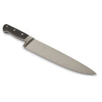 Thumbnail image #1 for Concasse MCCFCHEF10 10-Inch Wrought Chef's Knife with Steel Blade and Black Wood Handle Case of 72