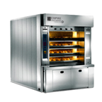 Thumbnail image #1 for Empire Bakery Equipment LFKR331 3-Deck Bread Oven, Gas/Propane/Oil-Fired, 73.2-Inch Decks, 27-Pan Capacity, Stainless Steel & Glass