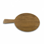 Thumbnail image #1 for G.E.T. Fo Bwa - EGS M12RW-BB Melamine Round Serving Board, 12-Inch, 5-Inch Handle, Hanging Hole Case of 6