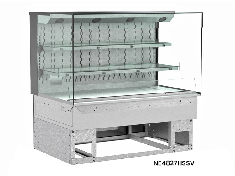Product image #5 for Structural Concepts Reveal® Self-Service Heated Slide-In Counter Display Case, 47-3/4 Inch Wide
