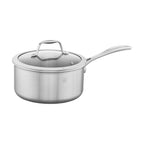 Thumbnail image #2 for Zwilling J.A. Henckels Spirit 1016732 3 qt Stainless Steel Saucepan with Tempered Glass Lid, Induction Ready
