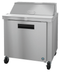 Thumbnail image #6 for Hoshizaki Steelheart 36-Inch Sandwich Top Refrigerator Prep Table with 10-Pan Rail and Solid Door