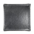 Thumbnail image #1 for Steelite Creations, Shikku 6588B438 Square Glass Serving Tray, Smoke, 6.5 x 6.5 inches 1 Dozen