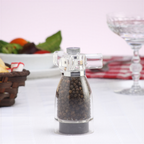 Thumbnail image #2 for Chef Specialties Home Cookin' Series Spinner 29931 Pepper Mill, 4-1/2" High, Clear Acrylic, Stainless Steel Accents, Handle Top