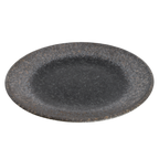 Thumbnail image #1 for Korin Inc PLL-368 Round Black China Plate, 10" Diameter x 1.5" High Case of 24