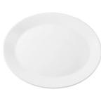Thumbnail image #1 for Cardinal Eternity Plus by Chef & Sommelier FM539 Vitrified Ceramic Oval Platter, 12.5-Inch, Coupe Rim 1 Dozen