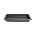 Thumbnail image #1 for Steelite International Aluchef APGN111 Rectangular Food Pan, 9 qt, 20.875 x 12.75 x 2.625 in, Matte Black