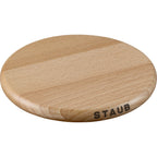 Thumbnail image #2 for Zwilling J.A. Henckels Staub® 1004527 Round Magnetic Wood Trivet, 6-3/4"