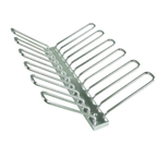 Thumbnail image #1 for Electrolux Professional Food Preparation 653212 Food Processor Blade Storage Rack, Stainless Steel