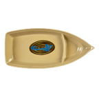 Thumbnail image #1 for Thunder Group Wei 8004J Melamine Sushi Boat, 13 oz., 9-1/2 x 4-1/2 in. Case of 4 Dozen