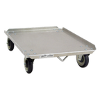 Thumbnail image #1 for New Age 98040 Pizza Dough Box Dolly, 20-1/2" W x 27-1/4" L x 7-1/4" H, Fits 18" x 26" Boxes, Aluminum, 300 lb Capacity