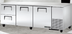 Thumbnail image #5 for True Deep Undercounter Refrigerator, 93-1/4 Inch Wide, 2 Doors and 2 Drawers, Self-Contained Side-Mounted
