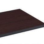 Thumbnail image #1 for ATSMFG ATE3045-W Rectangular Laminated Table Top, 30 x 45 in, Walnut, 1.5 in Thick, PVC Edge and Back Sheet