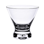 Thumbnail image #1 for Thunder Group PLTHCG008C Clear Polycarbonate Cocktail Glass, 8 oz, Heavy Base, 3-7/8"H Case of 24